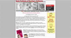Desktop Screenshot of bookpublicists.org
